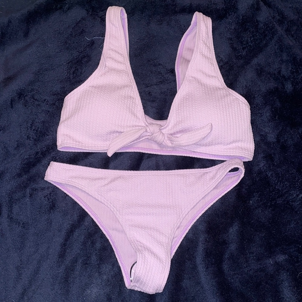SHEIN knot bikini swimsuit